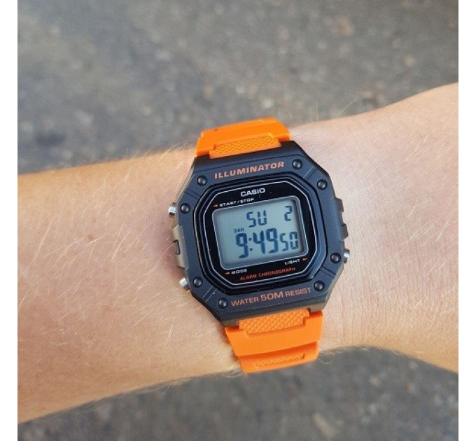 Купить Часы CASIO W-218H-4B2V ⌚ Наручные часы на fabrikachasov.com ⭐ Бесплатная доставка по Украине от 3000 грн ✈ Гарантия ✔ 10.000 моделей. Скидки!