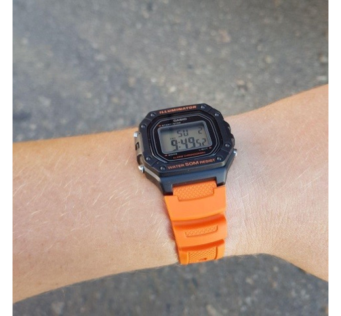 Купить Часы CASIO W-218H-4B2V ⌚ Наручные часы на fabrikachasov.com ⭐ Бесплатная доставка по Украине от 3000 грн ✈ Гарантия ✔ 10.000 моделей. Скидки!
