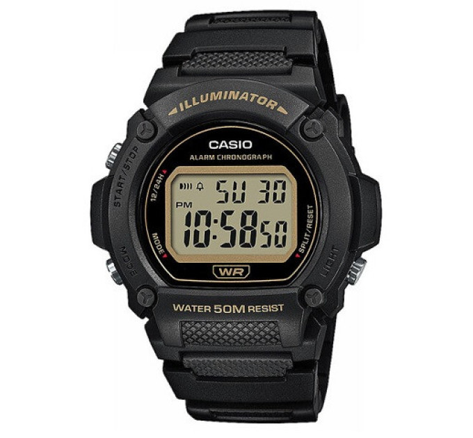 Купить Часы CASIO W-219H-1A2VEF ⌚ Наручные часы на fabrikachasov.com ⭐ Бесплатная доставка по Украине от 3000 грн ✈ Гарантия ✔ 10.000 моделей. Скидки!