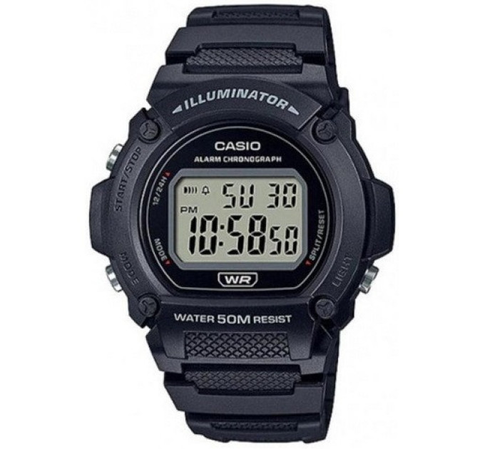 Купить Часы CASIO W-219H-1AVEF ⌚ Наручные часы на fabrikachasov.com ⭐ Бесплатная доставка по Украине от 3000 грн ✈ Гарантия ✔ 10.000 моделей. Скидки!