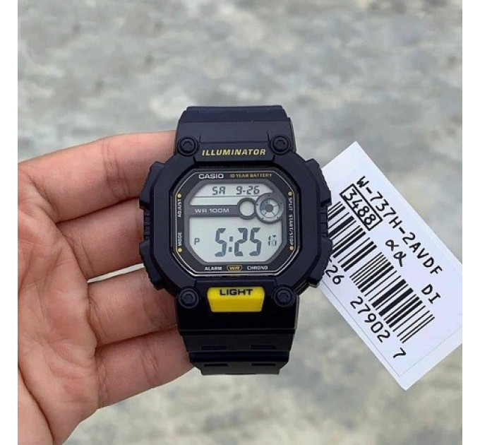 Купить Часы CASIO W-737H-2A ⌚ Наручные часы на fabrikachasov.com ⭐ Бесплатная доставка по Украине от 3000 грн ✈ Гарантия ✔ 10.000 моделей. Скидки!