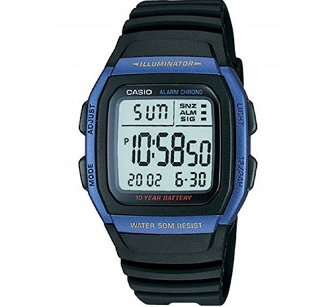 Купить Часы CASIO W-96H-2AVDF ⌚ Наручные часы на fabrikachasov.com ⭐ Бесплатная доставка по Украине от 3000 грн ✈ Гарантия ✔ 10.000 моделей часов лучших брендов!