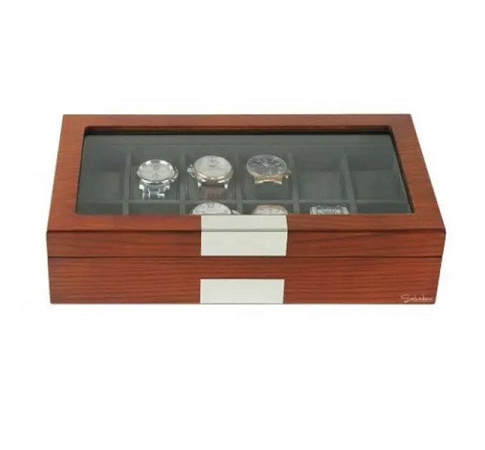Купить Шкатулка для хранения часов Salvadore WB/2350/12.MA ⌚ Наручные часы на fabrikachasov.com ⭐ Бесплатная доставка по Украине от 3000 грн ✈ Гарантия ✔ 10.000 моделей. Скидки!