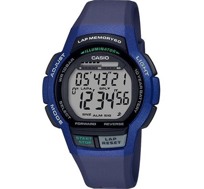 Купить Часы CASIO WS-1000H-2AVEF ⌚ Наручные часы на fabrikachasov.com ⭐ Бесплатная доставка по Украине от 3000 грн ✈ Гарантия ✔ 10.000 моделей часов лучших брендов!