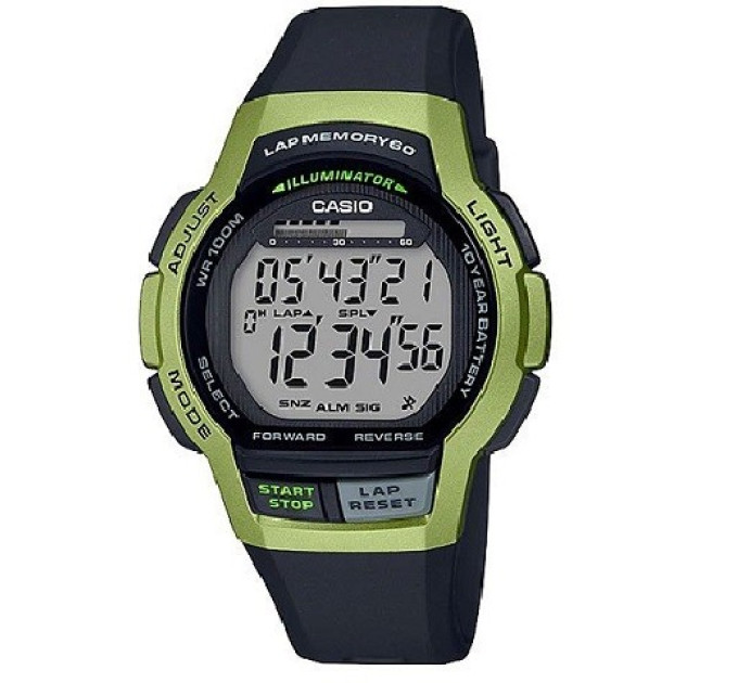 Купить Часы CASIO WS-1000H-3AVEF ⌚ Наручные часы на fabrikachasov.com ⭐ Бесплатная доставка по Украине от 3000 грн ✈ Гарантия ✔ 10.000 моделей часов лучших брендов!