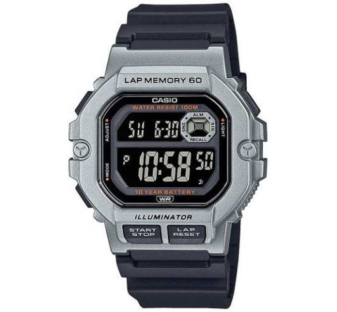 Купить Часы CASIO WS-1400H-1B ⌚ Наручные часы на fabrikachasov.com ⭐ Бесплатная доставка по Украине от 3000 грн ✈ Гарантия ✔ 10.000 моделей часов лучших брендов!
