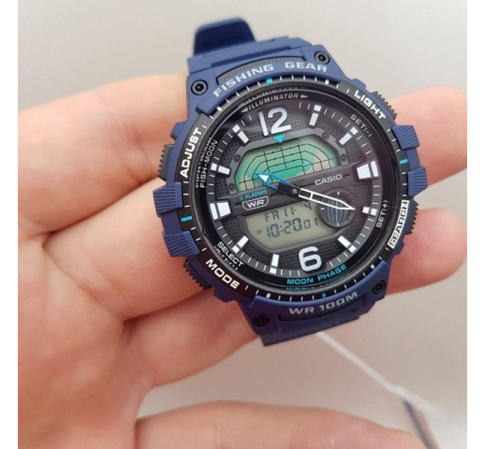 Купить Часы CASIO WSC-1250H-2AVEF ⌚ Наручные часы на fabrikachasov.com ⭐ Бесплатная доставка по Украине от 3000 грн ✈ Гарантия ✔ 10.000 моделей часов лучших брендов!