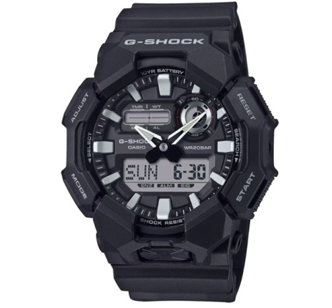 Купити ГОДИННИК CASIO GA-010-1AER ⌚ Наручні годинники на fabrikachasov.com ⭐ Безкоштовна доставка по Україні від 3000 грн ✈ Гарантія ✔ 10.000 моделей годинників кращих брендів!