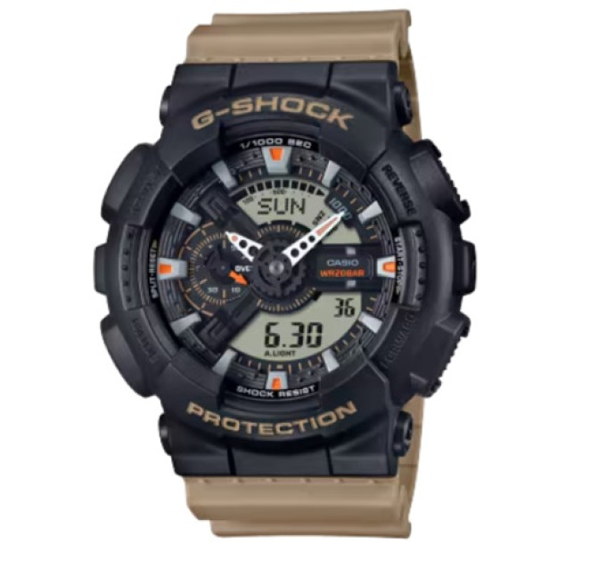 Купити ГОДИННИК CASIO GA-110TU-1A5 ⌚ Наручні годинники на fabrikachasov.com ⭐ Безкоштовна доставка по Україні від 3000 грн ✈ Гарантія ✔ 10.000 моделей годинників кращих брендів!