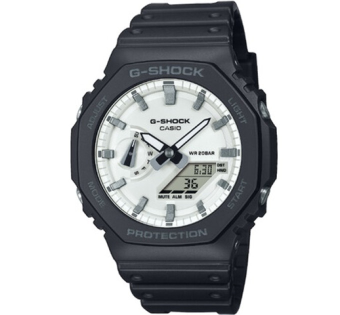 Купити ГОДИННИК CASIO GA-2100WD-1AER ⌚ Наручні годинники на fabrikachasov.com ⭐ Безкоштовна доставка по Україні від 3000 грн ✈ Гарантія ✔ 10.000 моделей годинників кращих брендів!