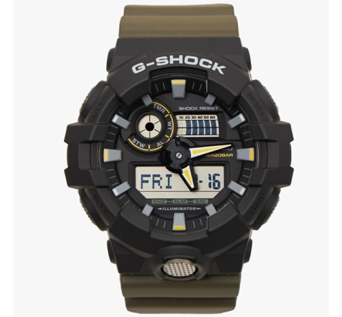 Купити ГОДИННИК GA-710TU-1A3ER ⌚ Наручні годинники на fabrikachasov.com ⭐ Безкоштовна доставка по Україні від 3000 грн ✈ Гарантія ✔ 10.000 моделей годинників кращих брендів!