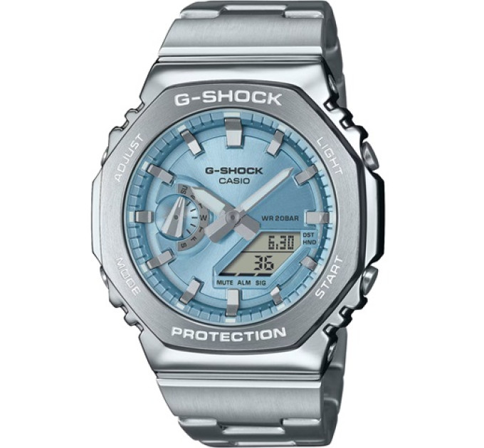 Купити ГОДИННИК CASIO GM-2110D-2AER ⌚ Наручні годинники на fabrikachasov.com ⭐ Безкоштовна доставка по Україні від 3000 грн ✈ Гарантія ✔ 10.000 моделей годинників кращих брендів!