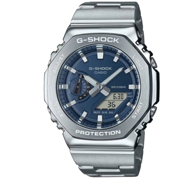 Купити ГОДИННИК CASIO GM-2110D-2BER ⌚ Наручні годинники на fabrikachasov.com ⭐ Безкоштовна доставка по Україні від 3000 грн ✈ Гарантія ✔ 10.000 моделей годинників кращих брендів!