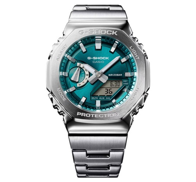 Купити ГОДИННИК CASIO GM-2110D-3A1ER ⌚ Наручні годинники на fabrikachasov.com ⭐ Безкоштовна доставка по Україні від 3000 грн ✈ Гарантія ✔ 10.000 моделей годинників кращих брендів!