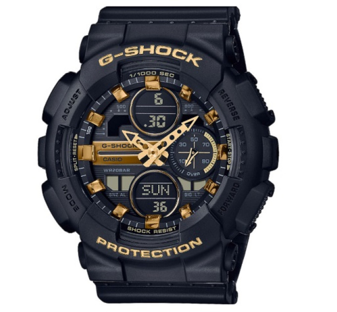 Купити ГОДИННИК CASIO GMA-S140M-1AER ⌚ Наручні годинники на fabrikachasov.com ⭐ Безкоштовна доставка по Україні від 3000 грн ✈ Гарантія ✔ 10.000 моделей годинників кращих брендів!