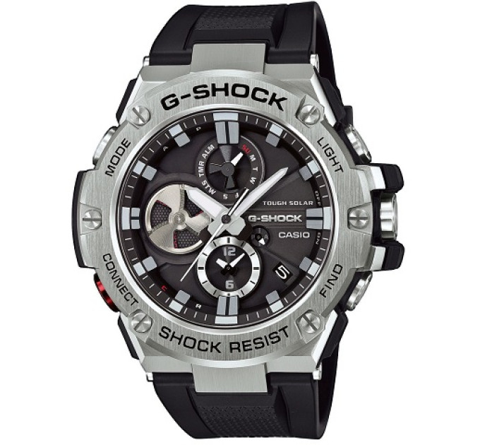 Купити ГОДИННИК CASIO GST-B100-1AER ⌚ Наручні годинники на fabrikachasov.com ⭐ Безкоштовна доставка по Україні від 3000 грн ✈ Гарантія ✔ 10.000 моделей. Знижки!