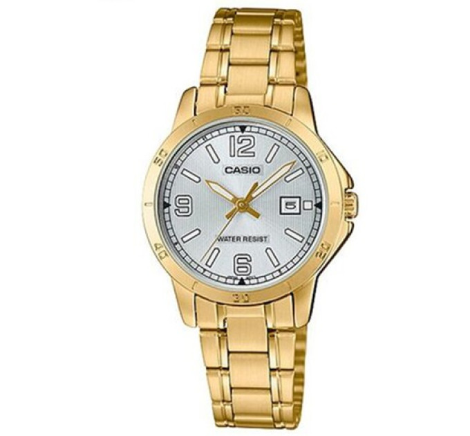 Купити ГОДИННИК CASIO LTP-V004G-7B2UDF ⌚ Наручні годинники на fabrikachasov.com ⭐ Безкоштовна доставка по Україні від 3000 грн ✈ Гарантія ✔ 10.000 моделей годинників кращих брендів!