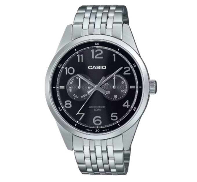 Купити ГОДИННИК CASIO MTP-E340D-1AVDF ⌚ Наручні годинники на fabrikachasov.com ⭐ Безкоштовна доставка по Україні від 3000 грн ✈ Гарантія ✔ 10.000 моделей годинників кращих брендів!