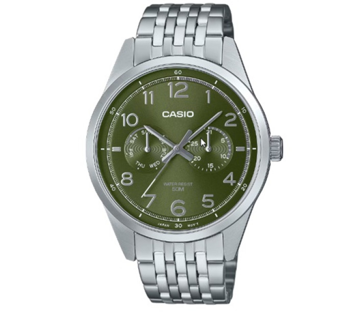 Купити ГОДИННИК CASIO MTP-E340D-3AVDF ⌚ Наручні годинники на fabrikachasov.com ⭐ Безкоштовна доставка по Україні від 3000 грн ✈ Гарантія ✔ 10.000 моделей годинників кращих брендів!