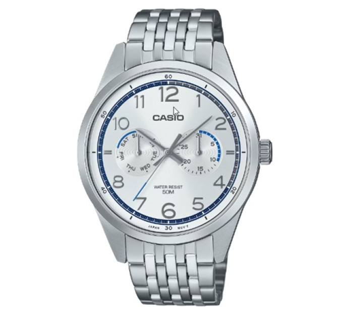 Купити ГОДИННИК CASIO MTP-E340D-7AVDF ⌚ Наручні годинники на fabrikachasov.com ⭐ Безкоштовна доставка по Україні від 3000 грн ✈ Гарантія ✔ 10.000 моделей годинників кращих брендів!