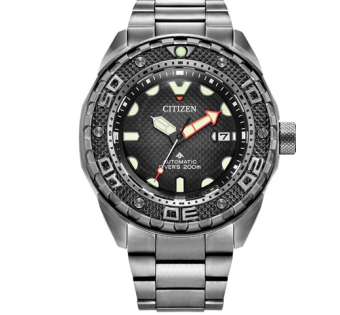 Купити ГОДИННИК CITIZEN PROMASTER DIVE AUTOMATIC NB6004-83E + ФУТЛЯР DIVER BOTTLE ⌚ Наручні годинники на fabrikachasov.com ⭐ Безкоштовна доставка по Україні від 3000 грн ✈ Гарантія ✔ 10.000 моделей годинників кращих брендів!