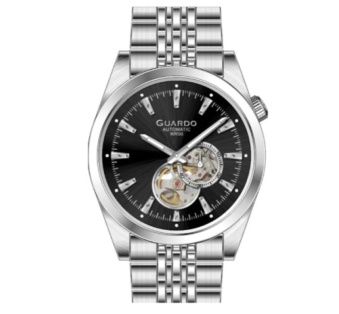 Купити ГОДИННИК GUARDO PREMIUM SA03021-2 ⌚ Наручні годинники на fabrikachasov.com ⭐ Безкоштовна доставка по Україні від 3000 грн ✈ Гарантія ✔ 10.000 моделей годинників кращих брендів!