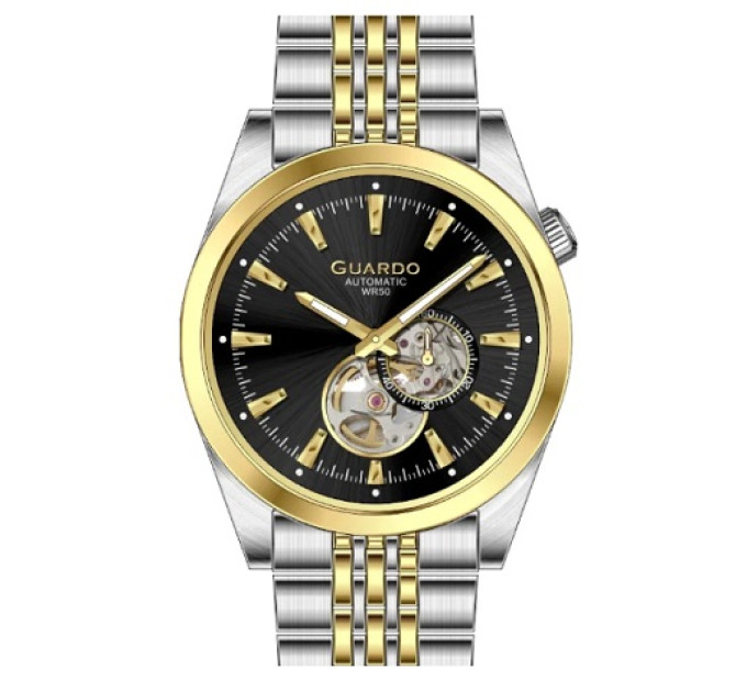 Купити ГОДИННИК GUARDO PREMIUM SA03021-3 ⌚ Наручні годинники на fabrikachasov.com ⭐ Безкоштовна доставка по Україні від 3000 грн ✈ Гарантія ✔ 10.000 моделей годинників кращих брендів!