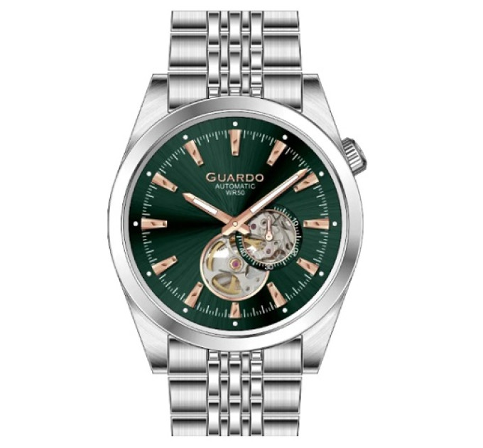 Купити ГОДИННИК GUARDO PREMIUM SA03021-4 ⌚ Наручні годинники на fabrikachasov.com ⭐ Безкоштовна доставка по Україні від 3000 грн ✈ Гарантія ✔ 10.000 моделей годинників кращих брендів!