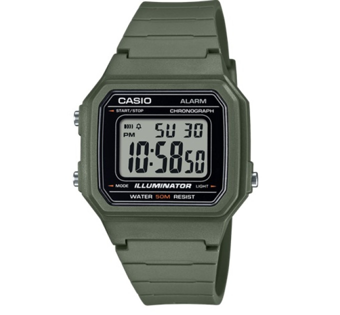 Купить Часы CASIO W-217H-3AVDF ⌚ Наручные часы на fabrikachasov.com ⭐ Бесплатная доставка по Украине от 3000 грн ✈ Гарантия ✔ 10.000 моделей часов лучших брендов!