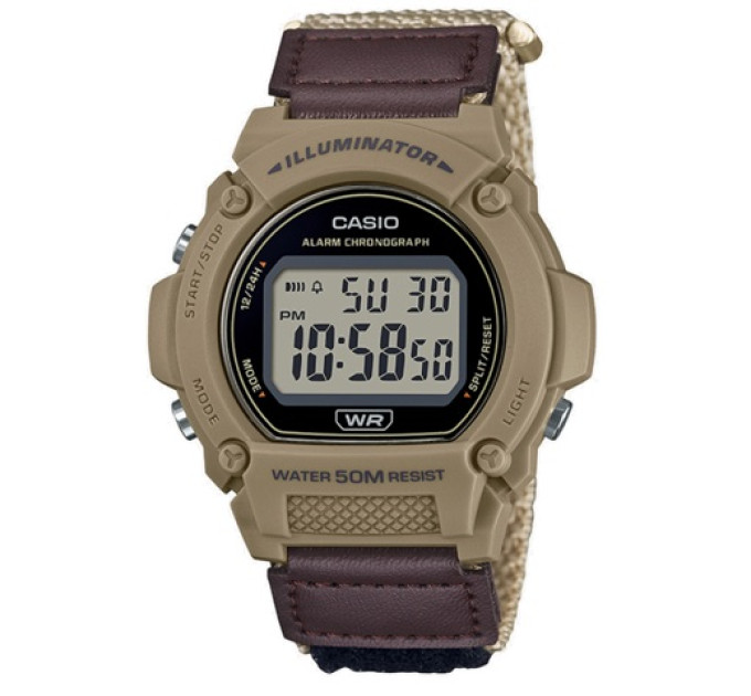 Купить Часы CASIO W-219HB-5A ⌚ Наручные часы на fabrikachasov.com ⭐ Бесплатная доставка по Украине от 3000 грн ✈ Гарантия ✔ 10.000 моделей часов лучших брендов!
